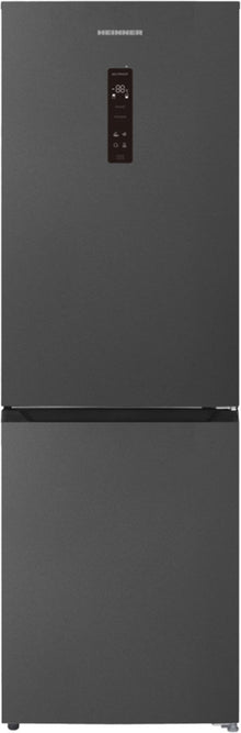 Heinner HCNF-HM400DINVDGE Kühl-Gefrierkombination – 400 Liter – No Frost – Inverter – Energieklasse E – antracietgrijs