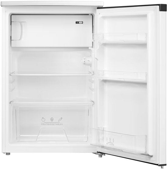 Heinner HF-M113E Tischkühlschrank – 113 L – LED-Beleuchtung – umkehrbare Tür – weiß – Energieeffizienzklasse E – Bild 3