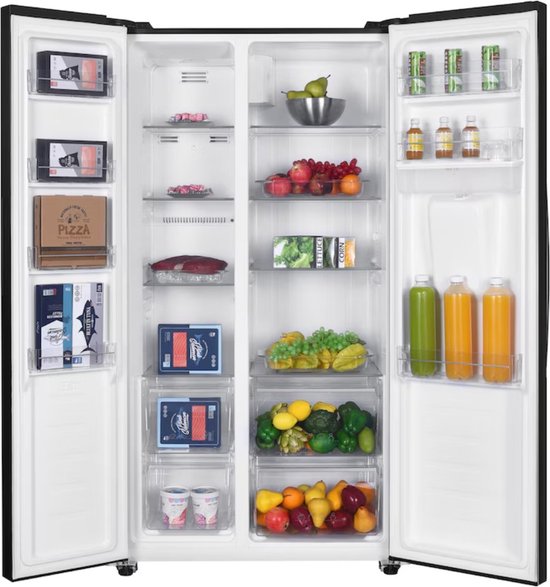 Fram FSBS-HM440NFBKWDE Amerikanischer Kühlschrank – Side-by-Side – 439L – No Frost – Wasserspender – Bild 3