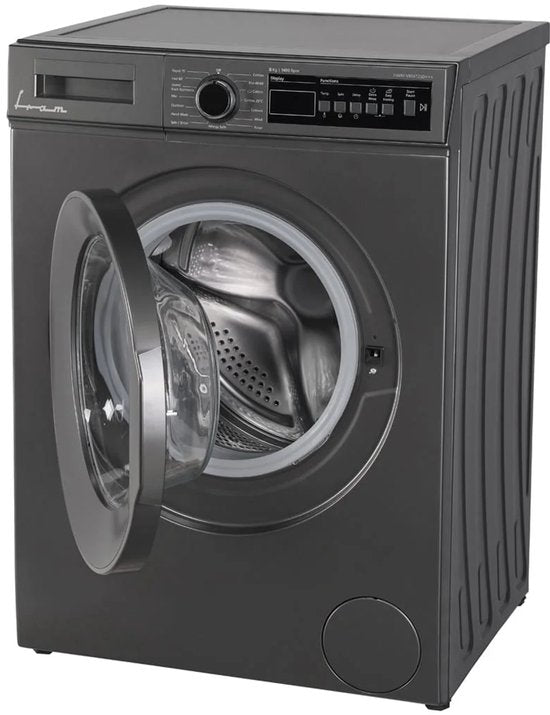 Fram FWM-V814T2SD Waschmaschine 8 kg – 1400 U/min – LED-Display – Allergieprogramm – Kindersicherung – Grau – D – Bild 3