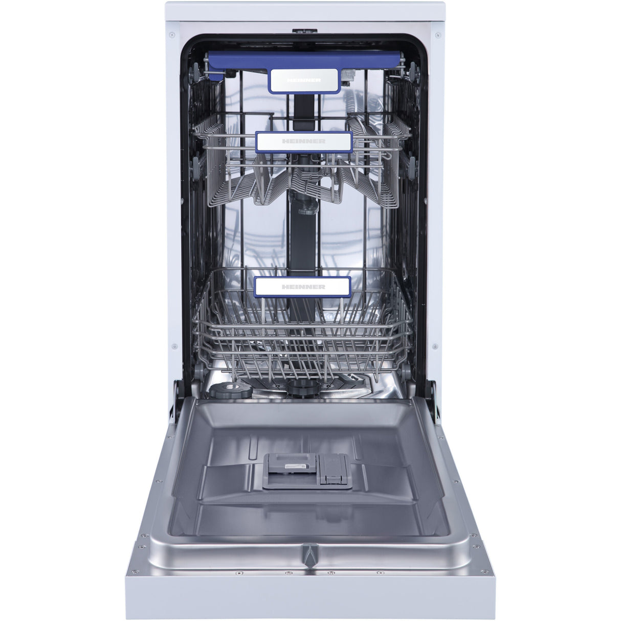 Freistehender Geschirrspüler Heinner HDW-FSM45710AWD – 10 Maßgedecke – AquaStop – Energieeffizienzklasse D – Bild 3