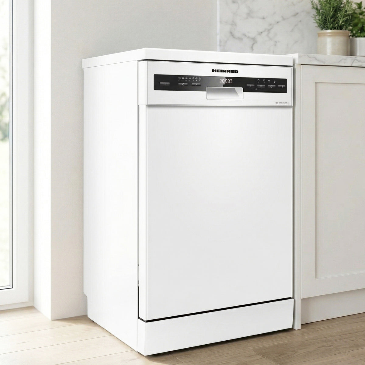 Freistehender Geschirrspüler Heinner HDW-FSM45710AWD – 10 Maßgedecke – AquaStop – Energieeffizienzklasse D – Bild 6