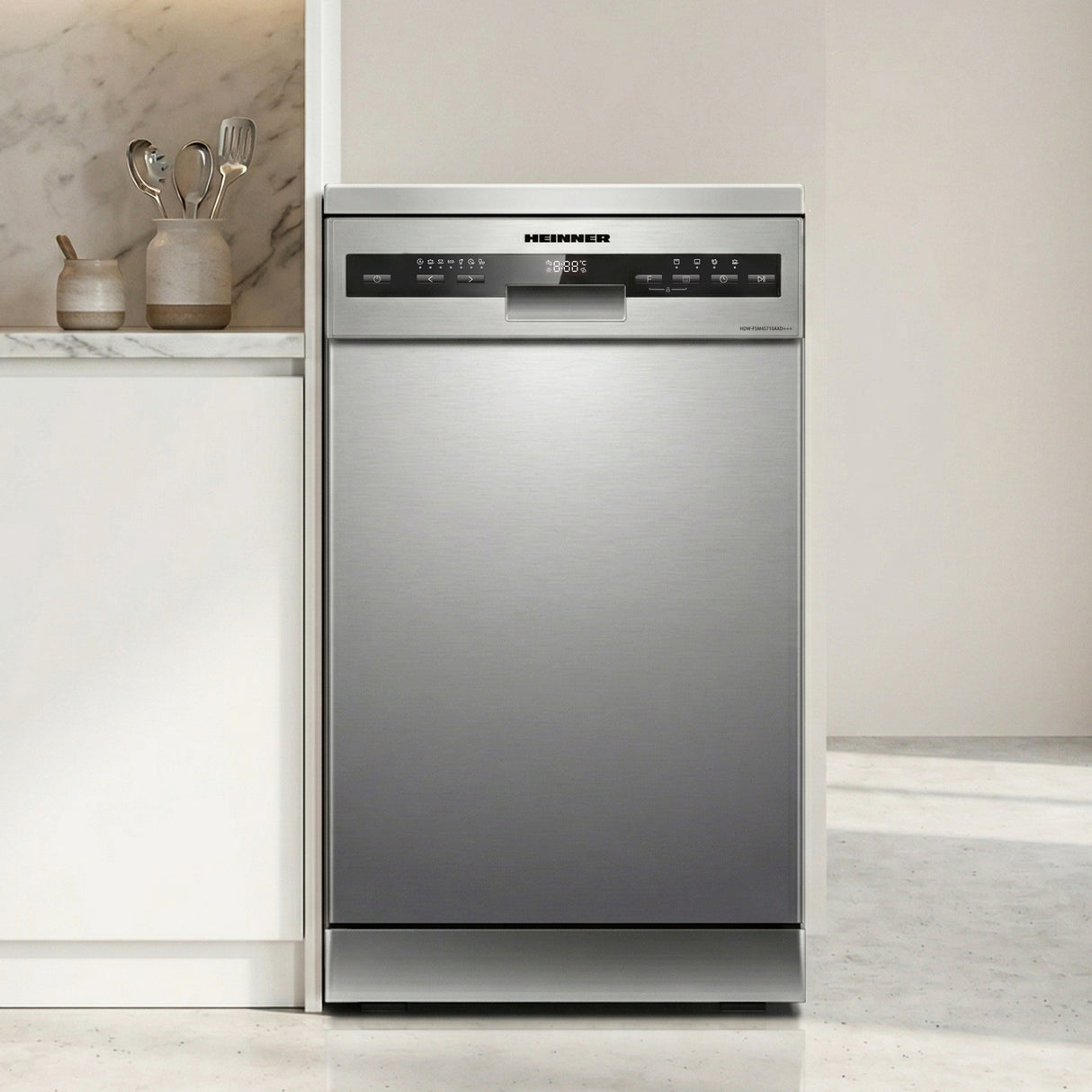 Heinner HDW-FSM45710AXD+++ Spülmaschine – 10 Maßgedecke – AquaStop – Bild 5