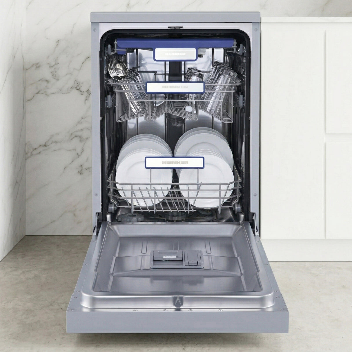 Heinner HDW-FSM45710AXD+++ Spülmaschine – 10 Maßgedecke – AquaStop – Bild 8