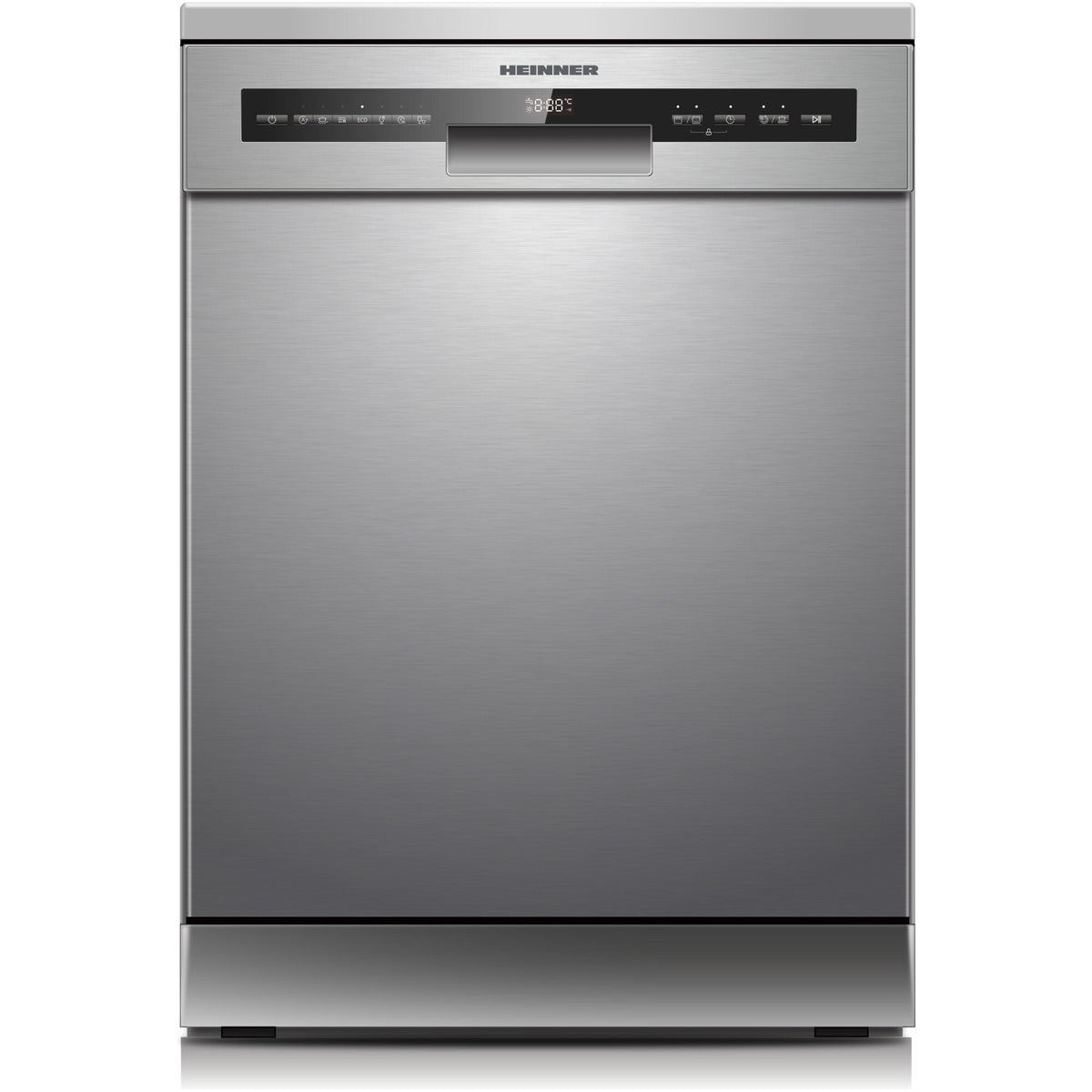 Heinner HDW-FSM60714AXD freistehender Geschirrspüler – 14 Maßgedecke – Dual Zone – Energieeffizienzklasse D – Produktfoto