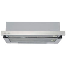Heinner HTCH-440FS Dunstabzugshaube – Energieeffizienzklasse C – Inox