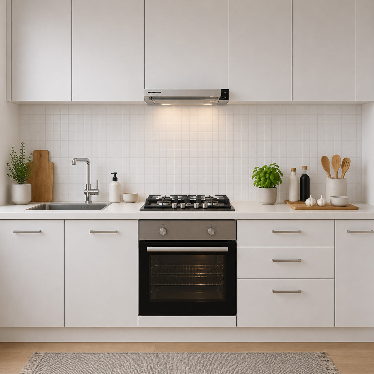 Heinner HTCH-440FS Dunstabzugshaube – Energieeffizienzklasse C – Inox – Bild 5