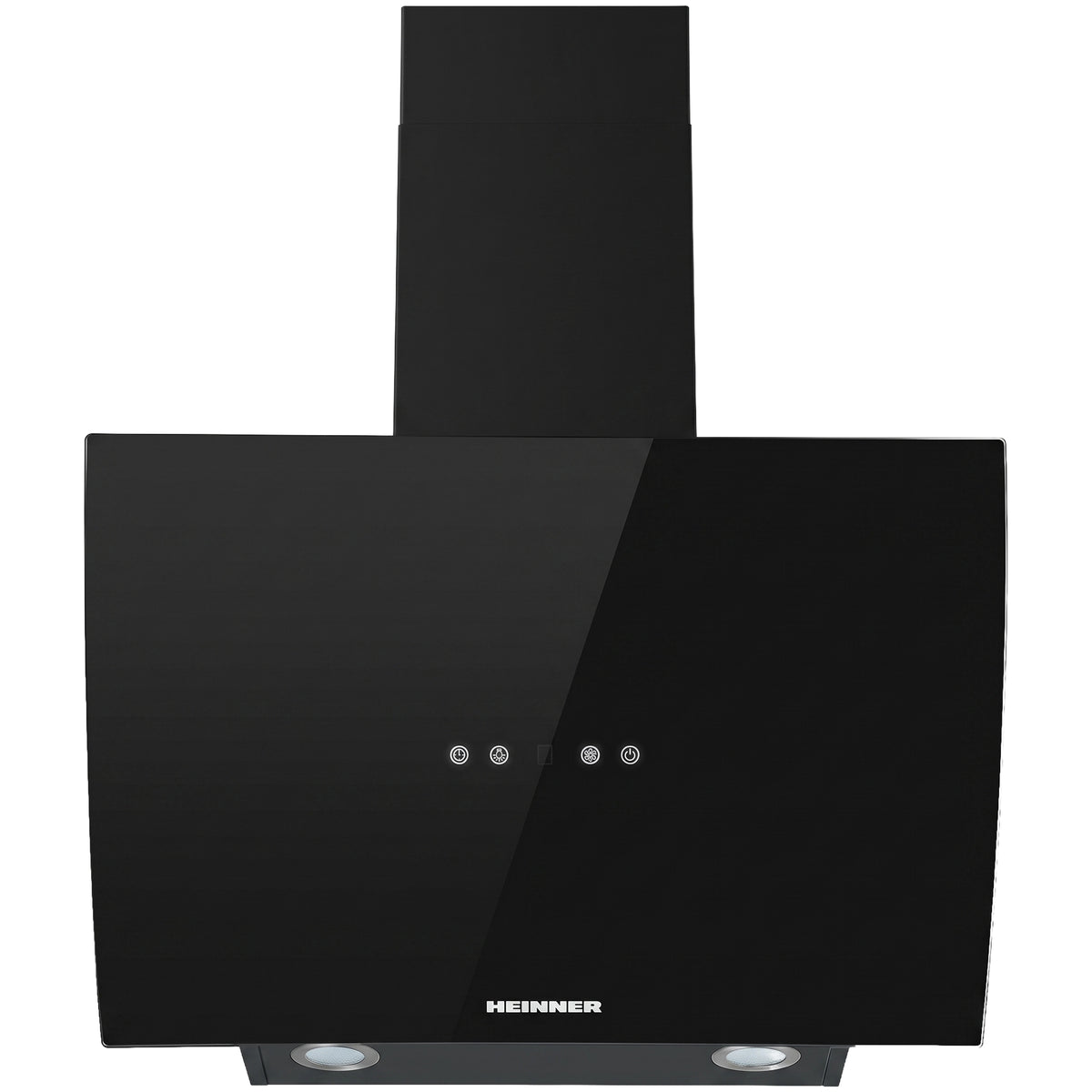 Heinner Dunstabzugshaube HDCH-5960RGBK – 60 cm – 3 Geschwindigkeiten – Touch-Steuerung – Schwarz – Produktfoto