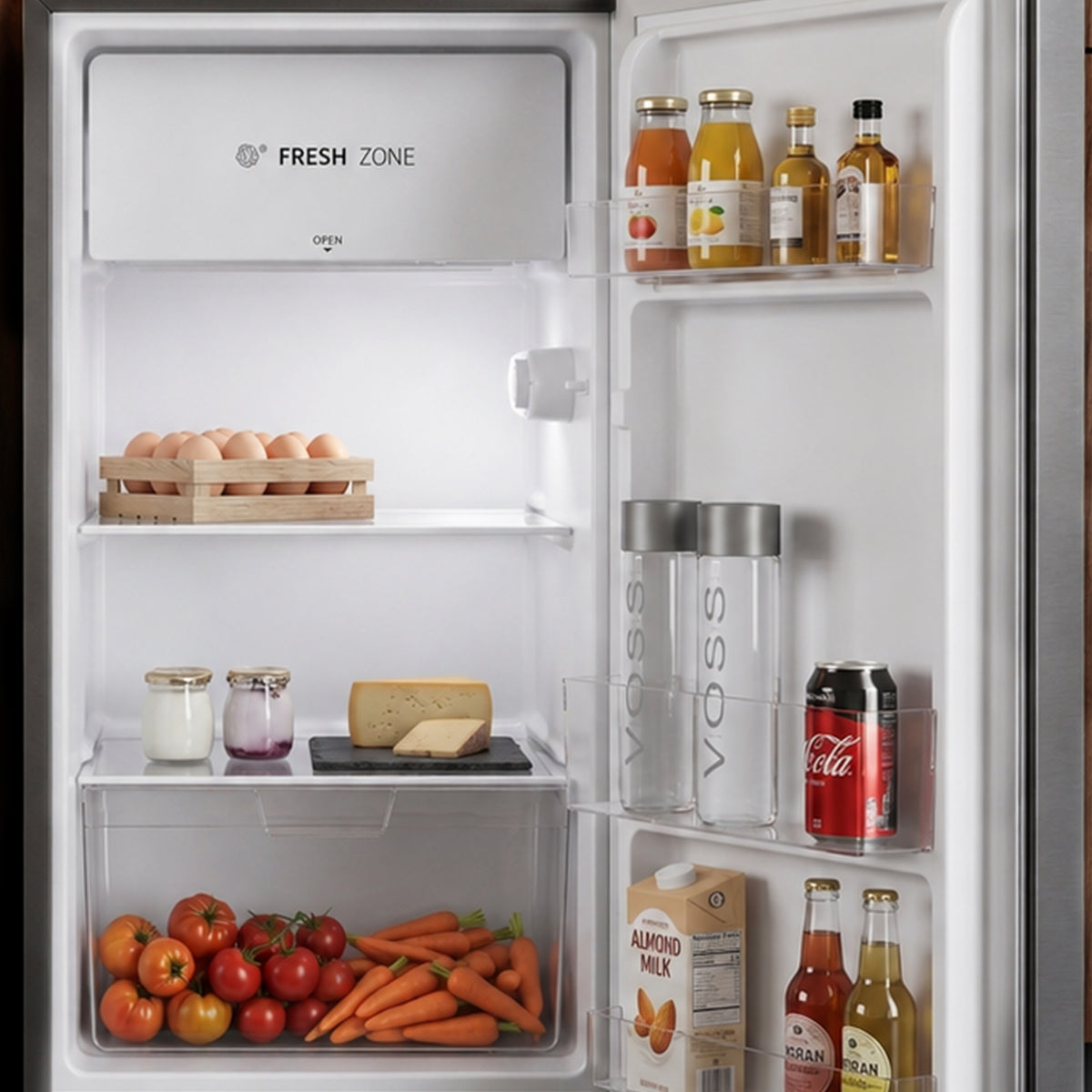 Heinner Tischkühlschrank HF-HS94SE – 94 Liter – LED-Beleuchtung – Bild 7