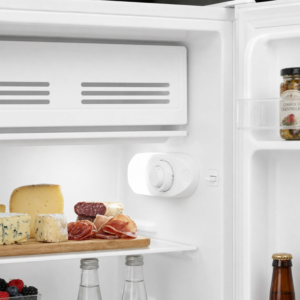 Tischkühlschrank Heinner HF-HM90E – 90 Liter – umschaltbarer Türanschlag – Energieeffizienzklasse E – Bild 7