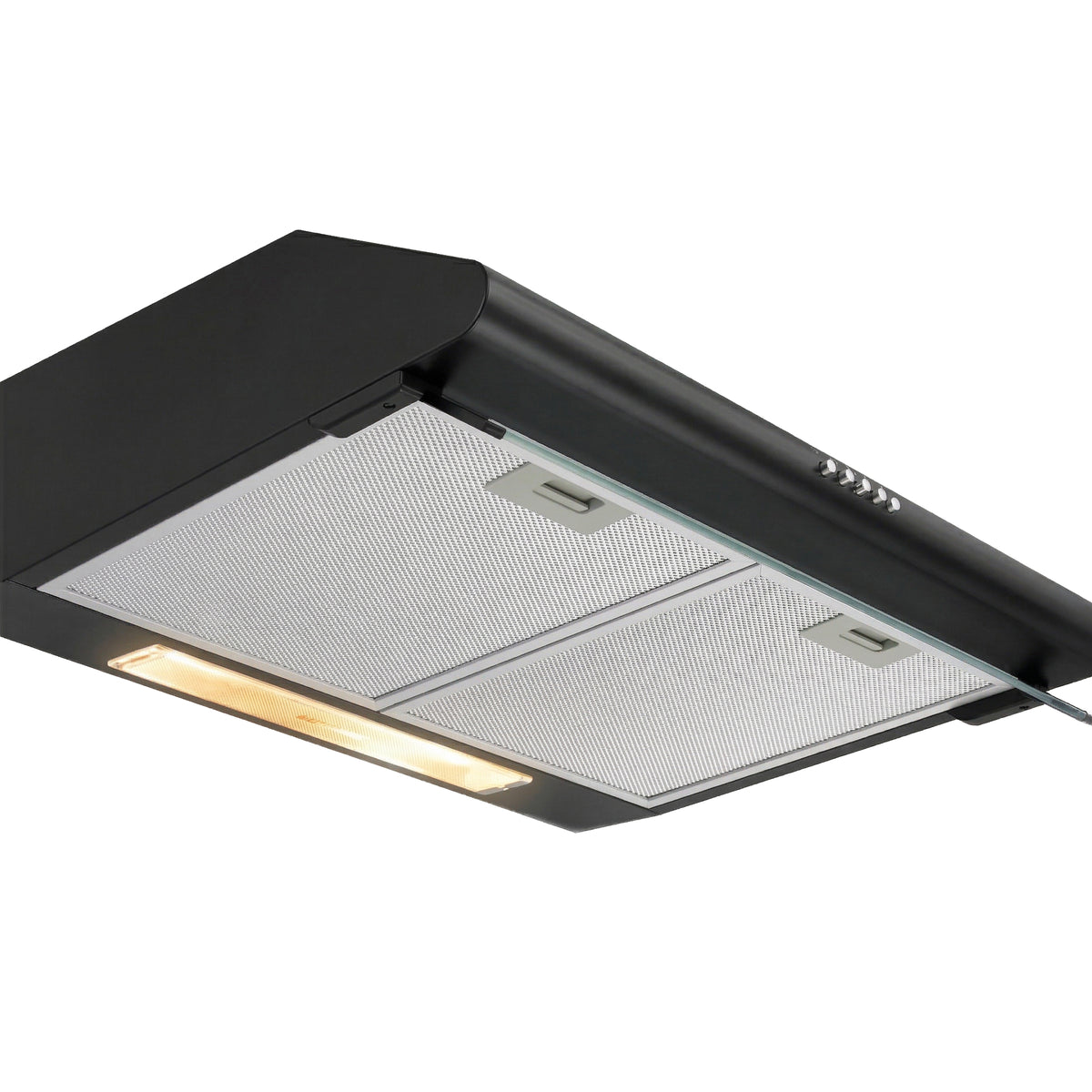 Heinner CH-400-BK Unterbauhaube 60 cm – 3 Geschwindigkeitsstufen – Schwarz – Bild 3