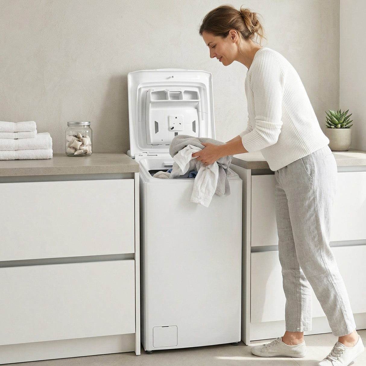 Waschmaschine Heinner HWM-TL7012C – Toplader – 7 kg – 1200 U/Min – Energieeffizienzklasse C – Bild 10