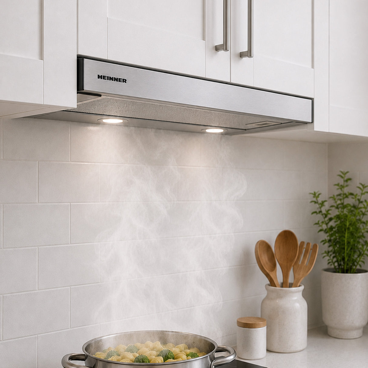 Heinner HTCH-F660IX Dunstabzugshaube – Energieeffizienzklasse A – Edelstahl – Bild 7
