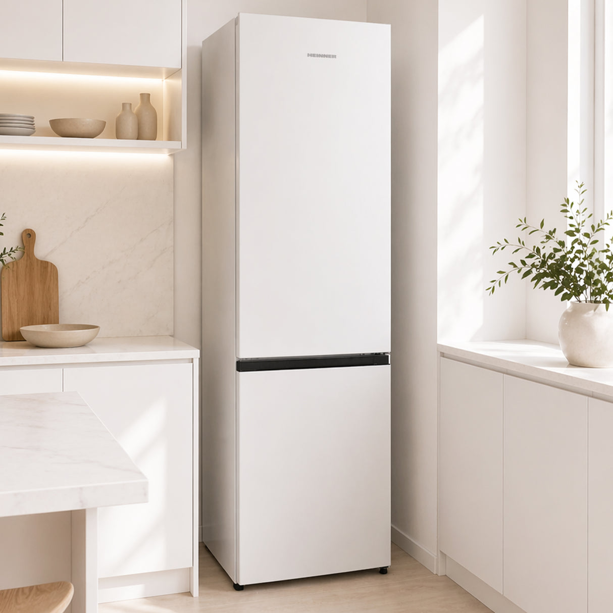 Heinner HCNF-HS255E Kühl-Gefrierkombination – 255 Liter – Full No Frost – Energieeffizienzklasse E – Bild 6