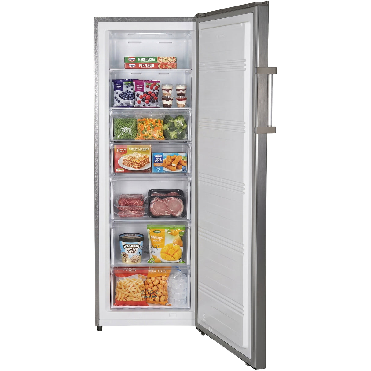 Gefrierschrank Heinner HFF-HS240NFXE – 240 Liter – No Frost – Inverter-Kompressor – Schnellgefrierfunktion – Bild 3