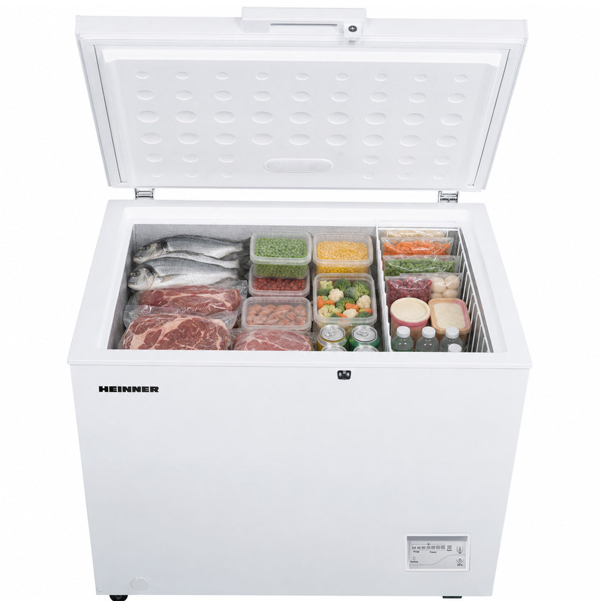 Heinner Gefriertruhe HCF-246CNHE++ – 246 Liter – umwandelbar – Inverter-Kompressor – Bild 2