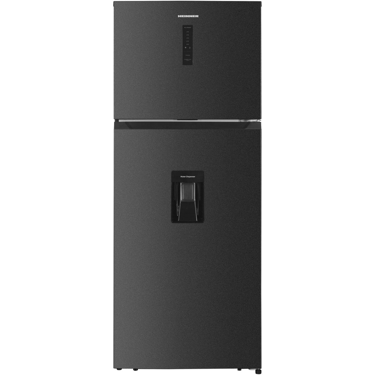 Heinner Kühl-Gefrierkombination HF-HM413NFDXWDE – 413 Liter – No Frost – Energieeffizienzklasse E – Produktfoto