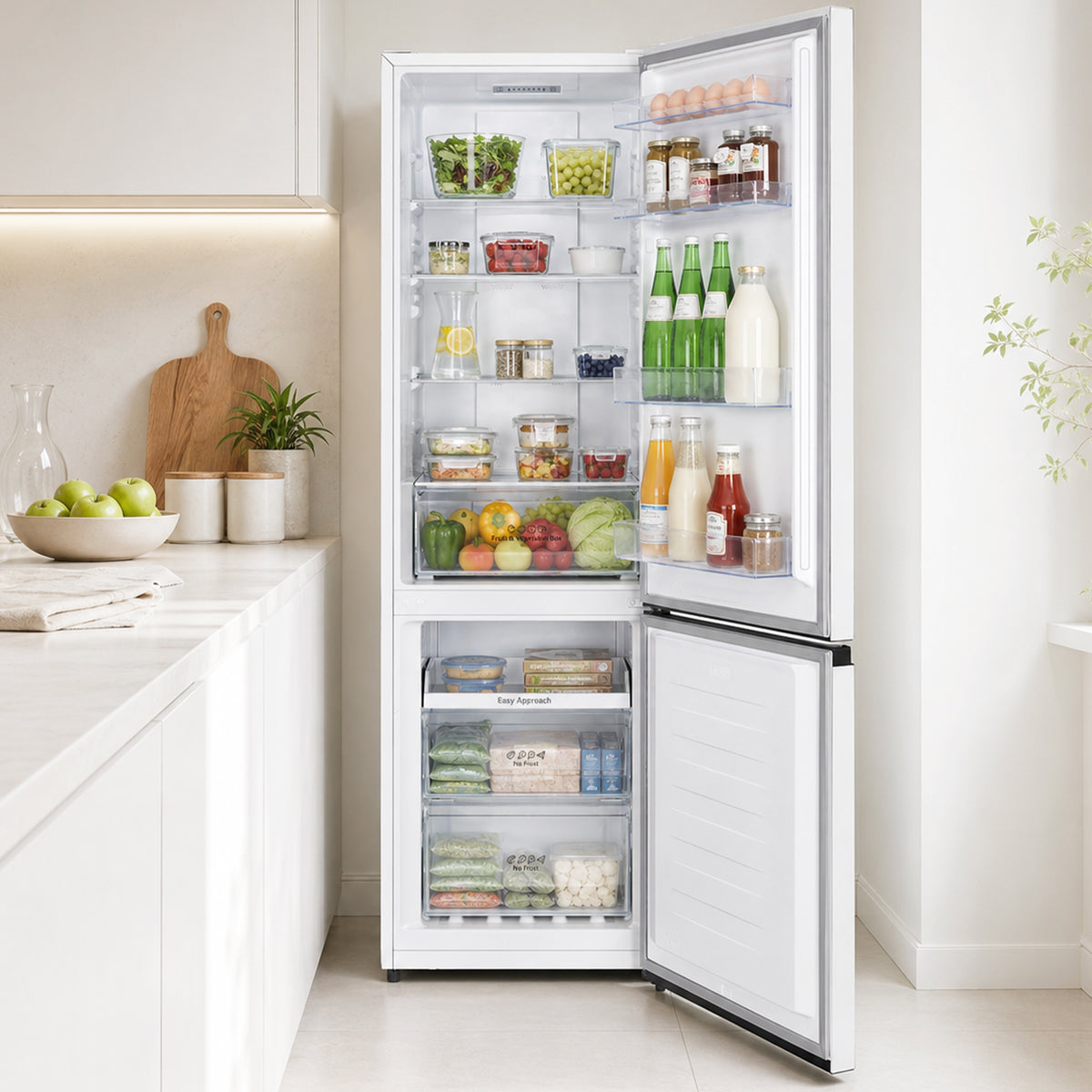 Heinner HCNF-HS292E Kühl-Gefrierkombination – 292 Liter – Full No Frost – Energieeffizienzklasse E – Bild 8
