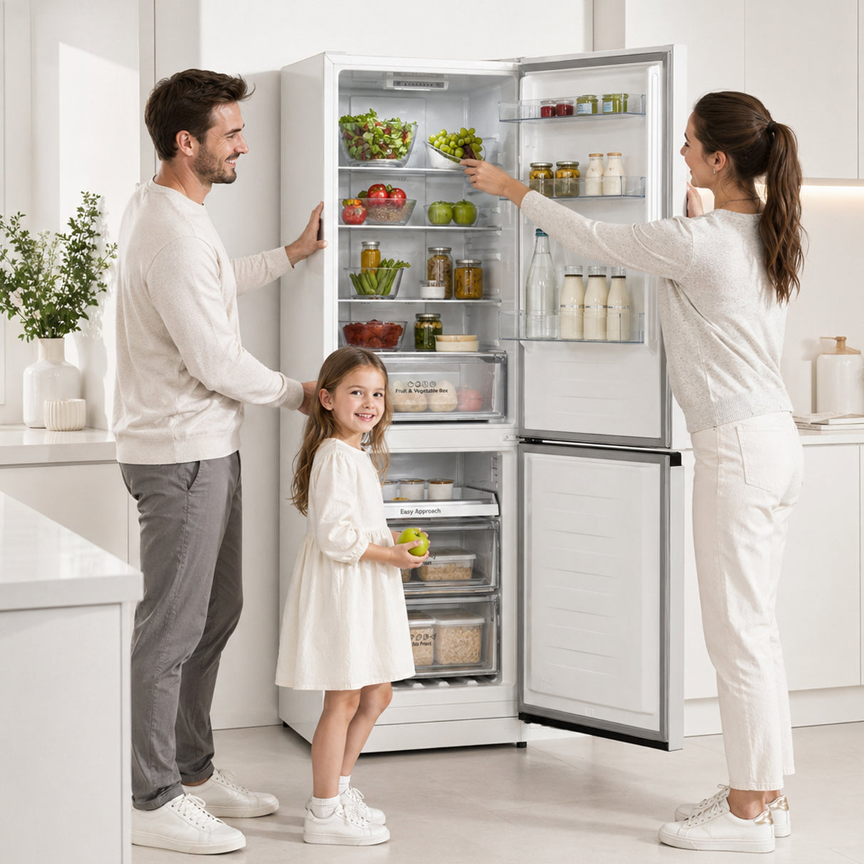 Heinner HCNF-HS292E Kühl-Gefrierkombination – 292 Liter – Full No Frost – Energieeffizienzklasse E – Bild 11