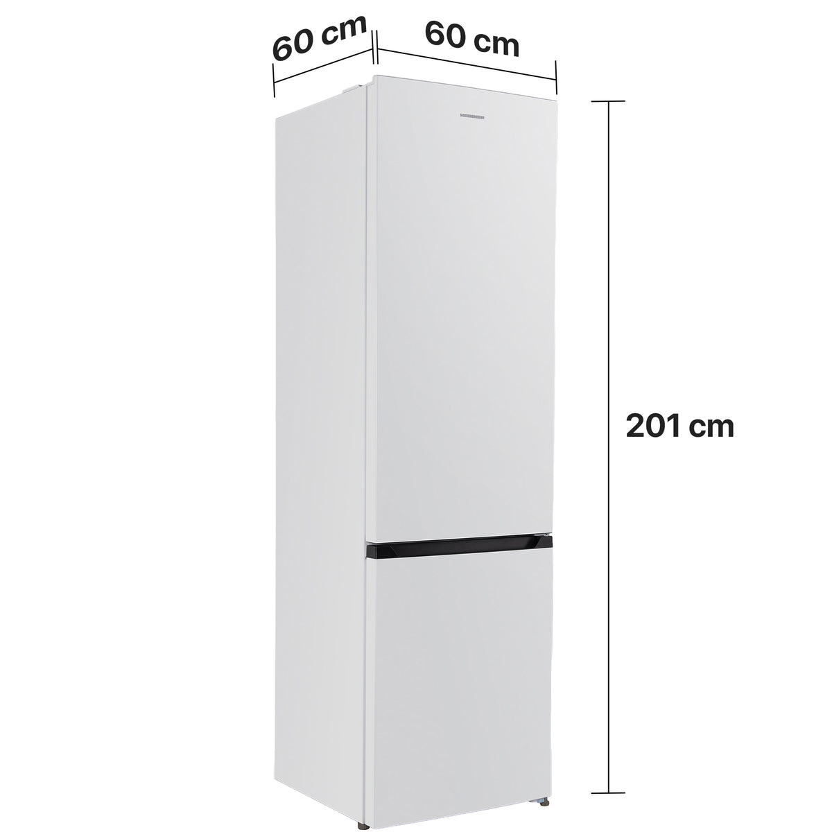 Heinner HCNF-HM326E Kühl-Gefrier-Kombination – 326 Liter – Full No Frost – Energieeffizienzklasse E – Bild 3