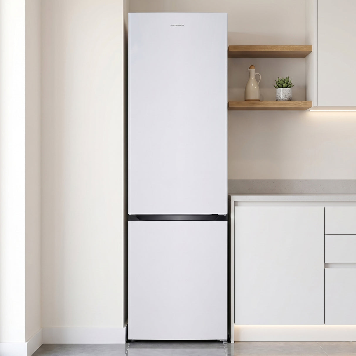 Heinner HCNF-HM326E Kühl-Gefrier-Kombination – 326 Liter – Full No Frost – Energieeffizienzklasse E – Bild 4