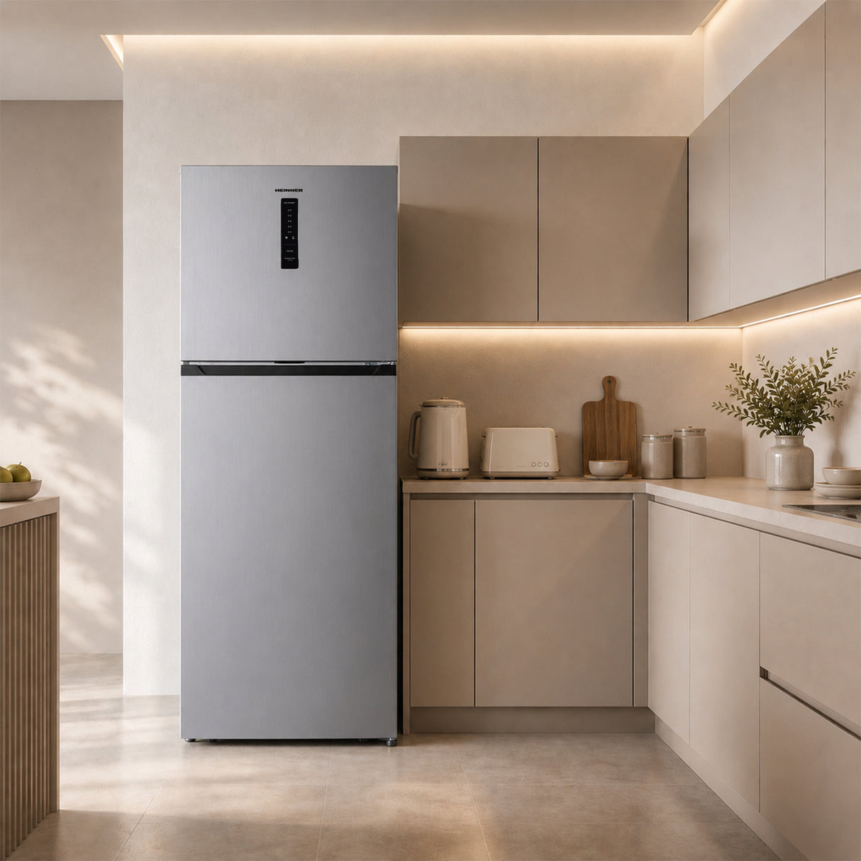 Heinner Kühl-Gefrierkombination HF-HM415NFSE – 415 Liter – Full No Frost – Inverter Kompressor – Bild 8