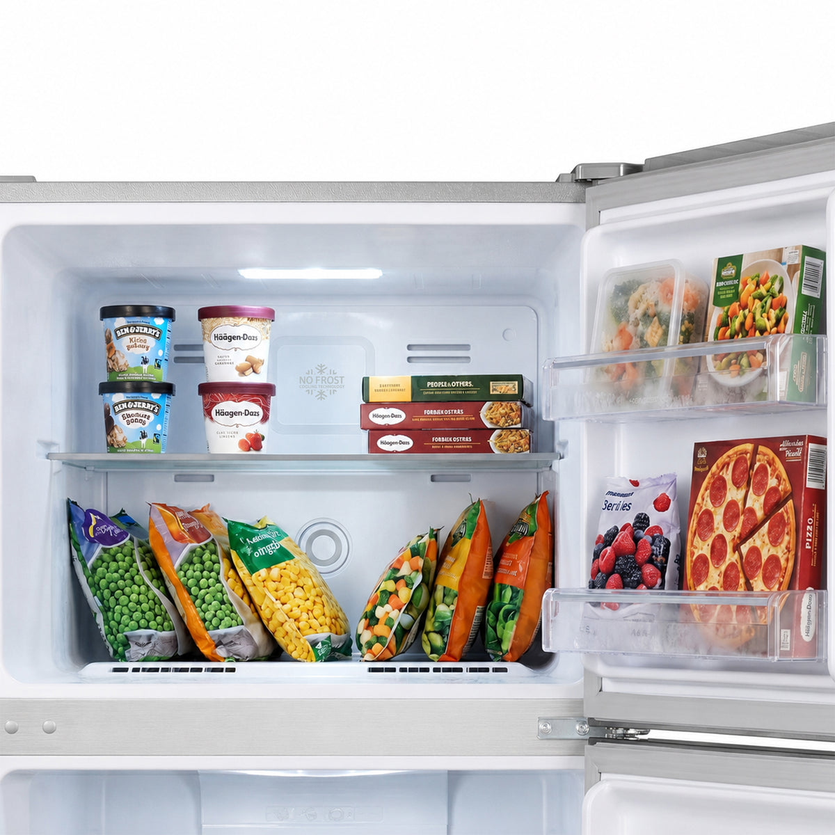 Heinner Kühl-Gefrierkombination HF-HM415NFSE – 415 Liter – Full No Frost – Inverter Kompressor – Bild 11