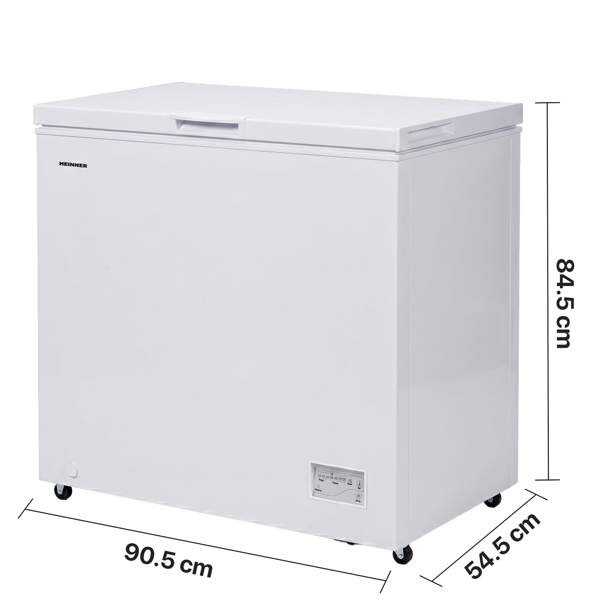 Heinner Gefriertruhe HCF-200CNHE 198 Liter – Inverter-Kompressor – Schnellgefrierfunktion – Energieeffizienzklasse E – Bild 3