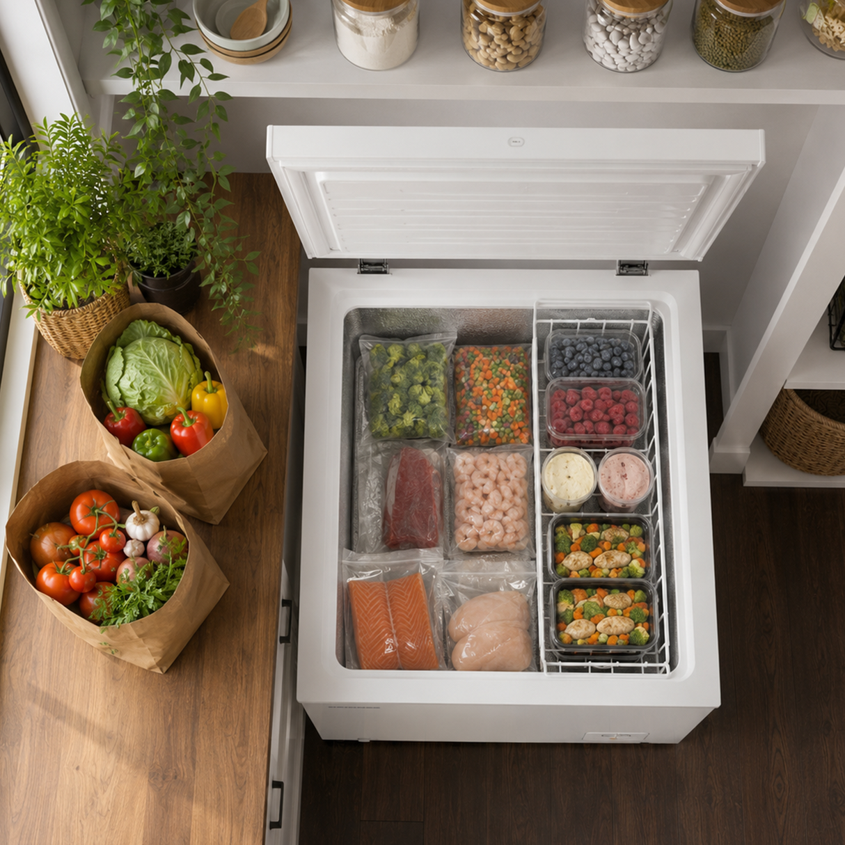 Heinner Gefriertruhe HCF-HS95E – 95 Liter – mechanische Steuerung – Energieeffizienzklasse E – Bild 9