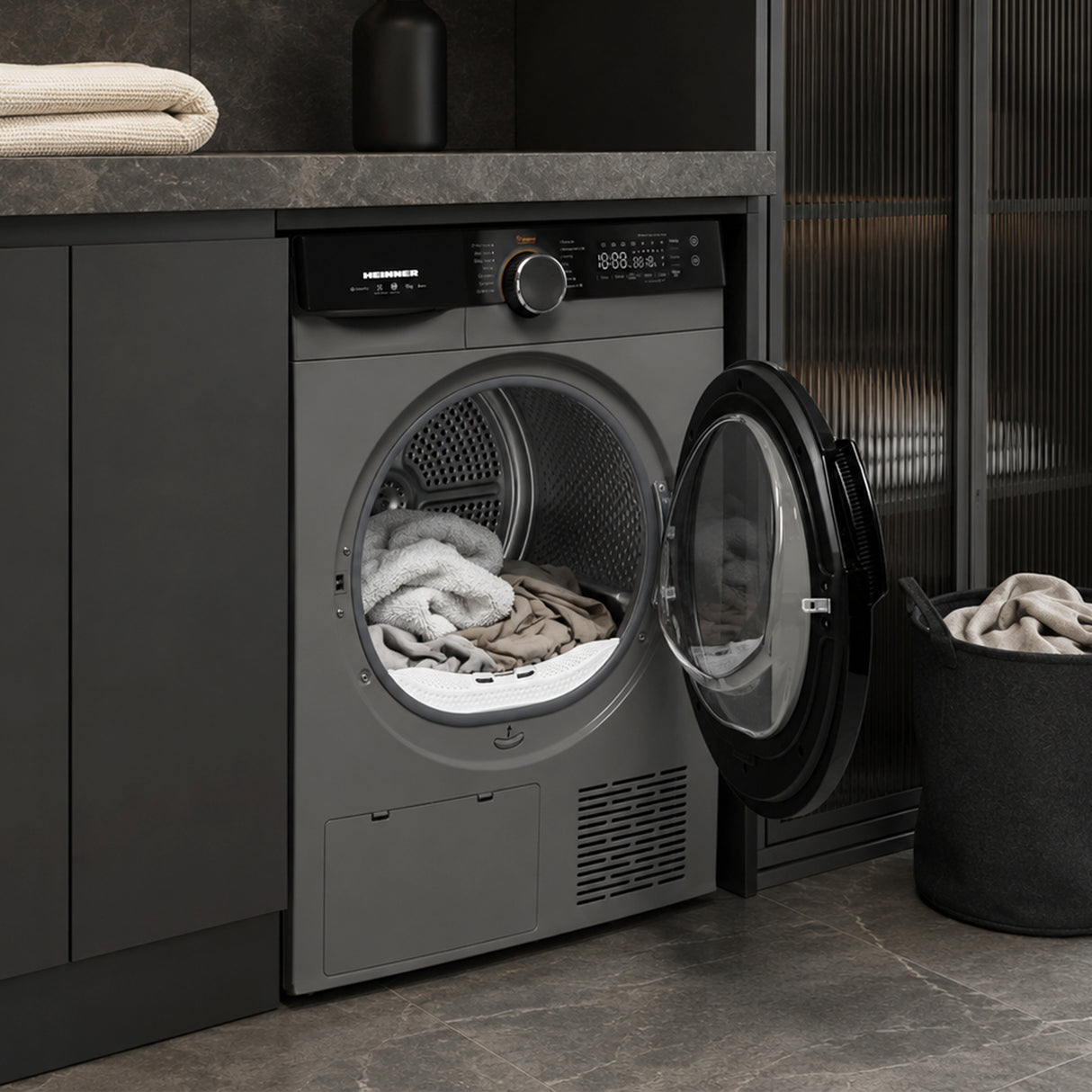 Heinner Wärmepumpentrockner HHPD-M9K3S – 9 kg – Energieeffizienzklasse C – Anwendungsbild 6
