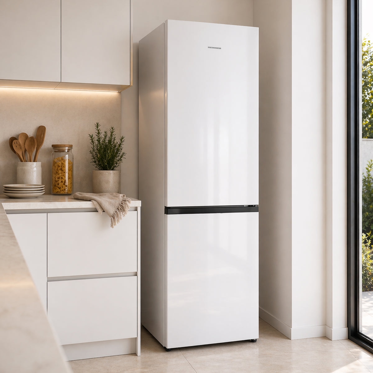 Heinner Kühl-Gefrierkombination HCNF-HS304E – 304 Liter – Full No Frost – Energieeffizienzklasse E – Bild 6