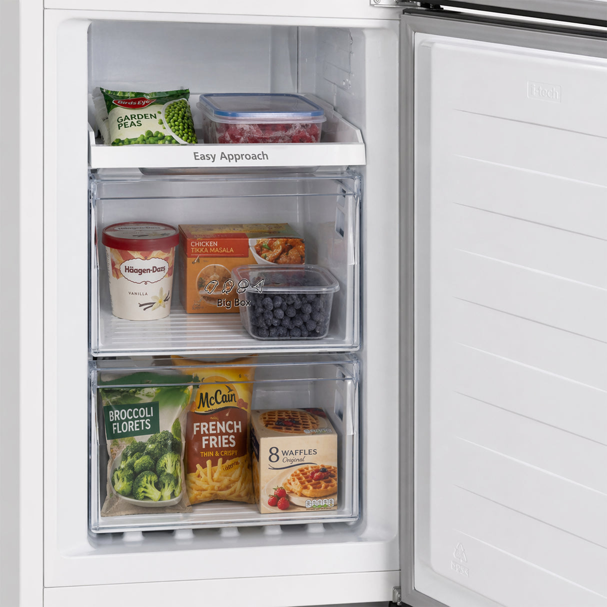 Heinner Kühl-Gefrierkombination HCNF-HS304E – 304 Liter – Full No Frost – Energieeffizienzklasse E – Bild 10