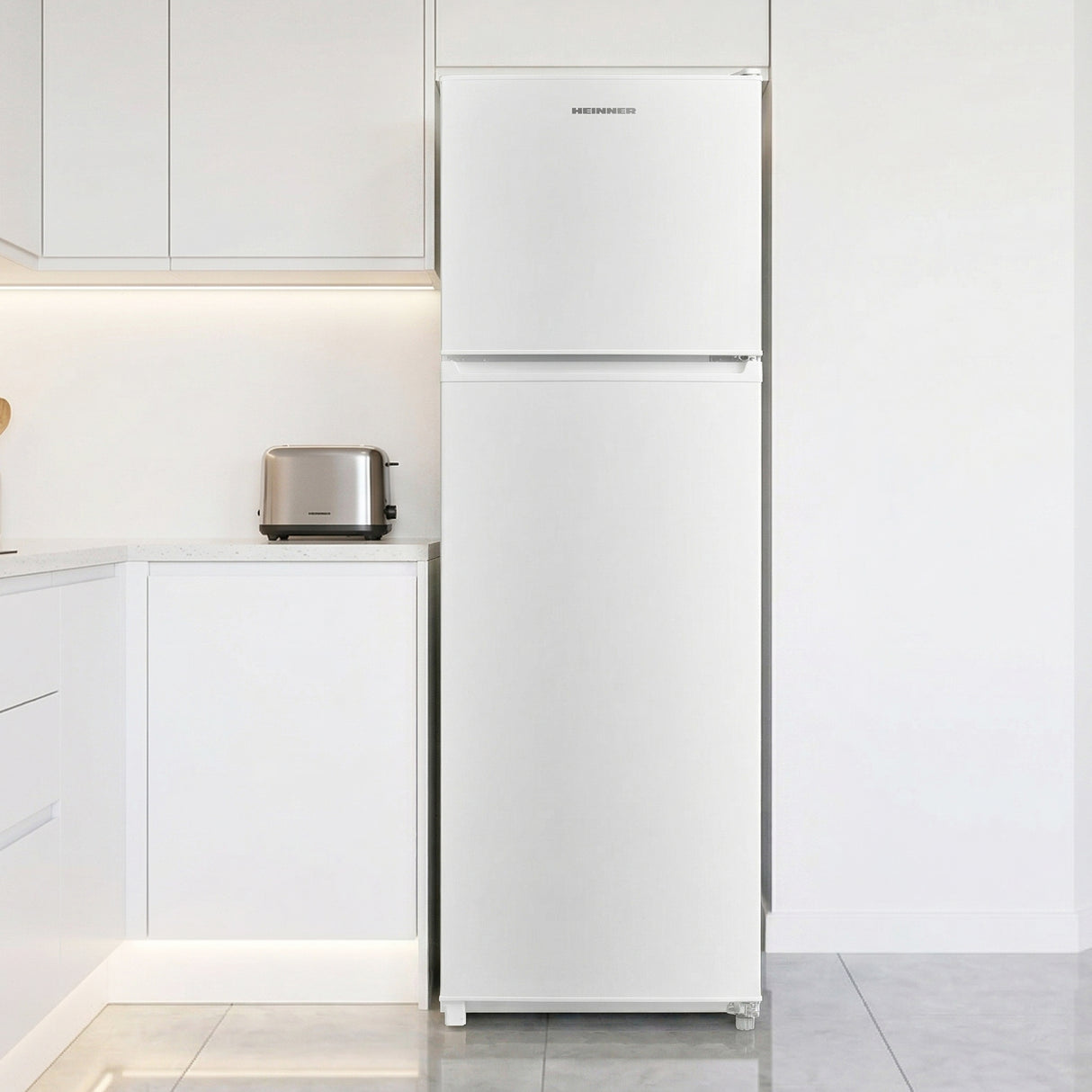 Heinner Kühl-Gefrierkombination HF-M294E – 294 Liter – wechselbarer Türanschlag – Energieeffizienzklasse E – Bild 5