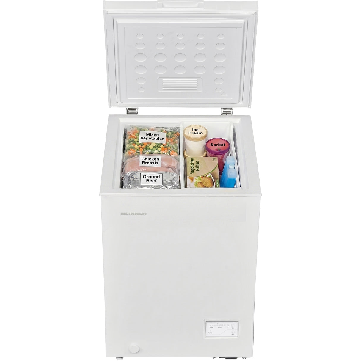 Heinner Gefriertruhe HCF-HM100CE – 98 Liter – konvertierbar – Schnellgefrierfunktion – Bild 3