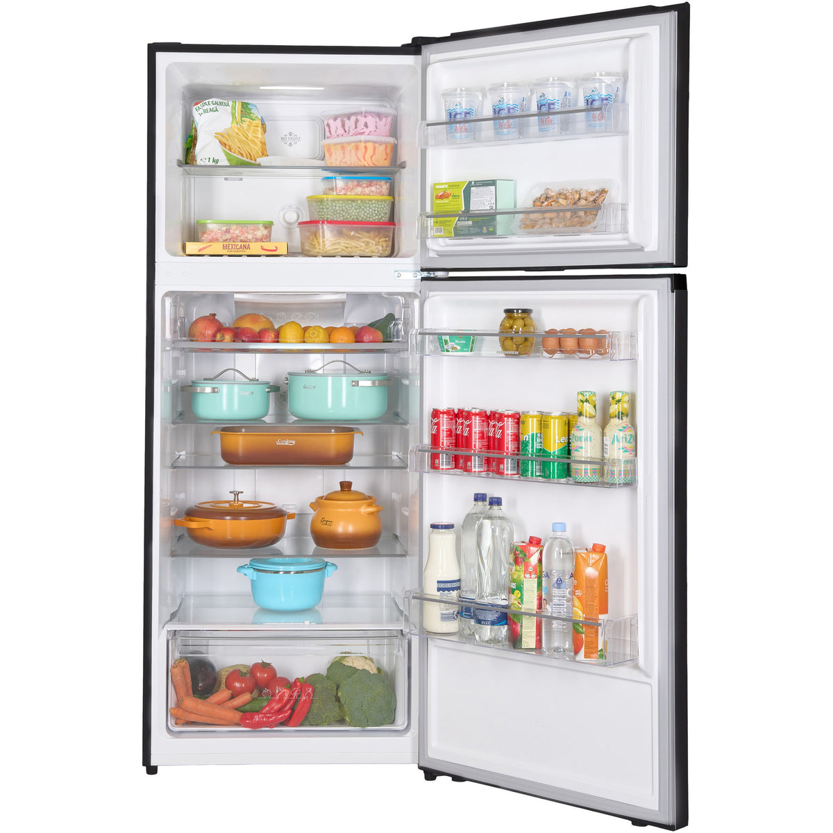 Heinner Kühl-Gefrierkombination HF-HM415NFDXE – 415 Liter – Full No Frost – Energieeffizienzklasse E – Bild 3