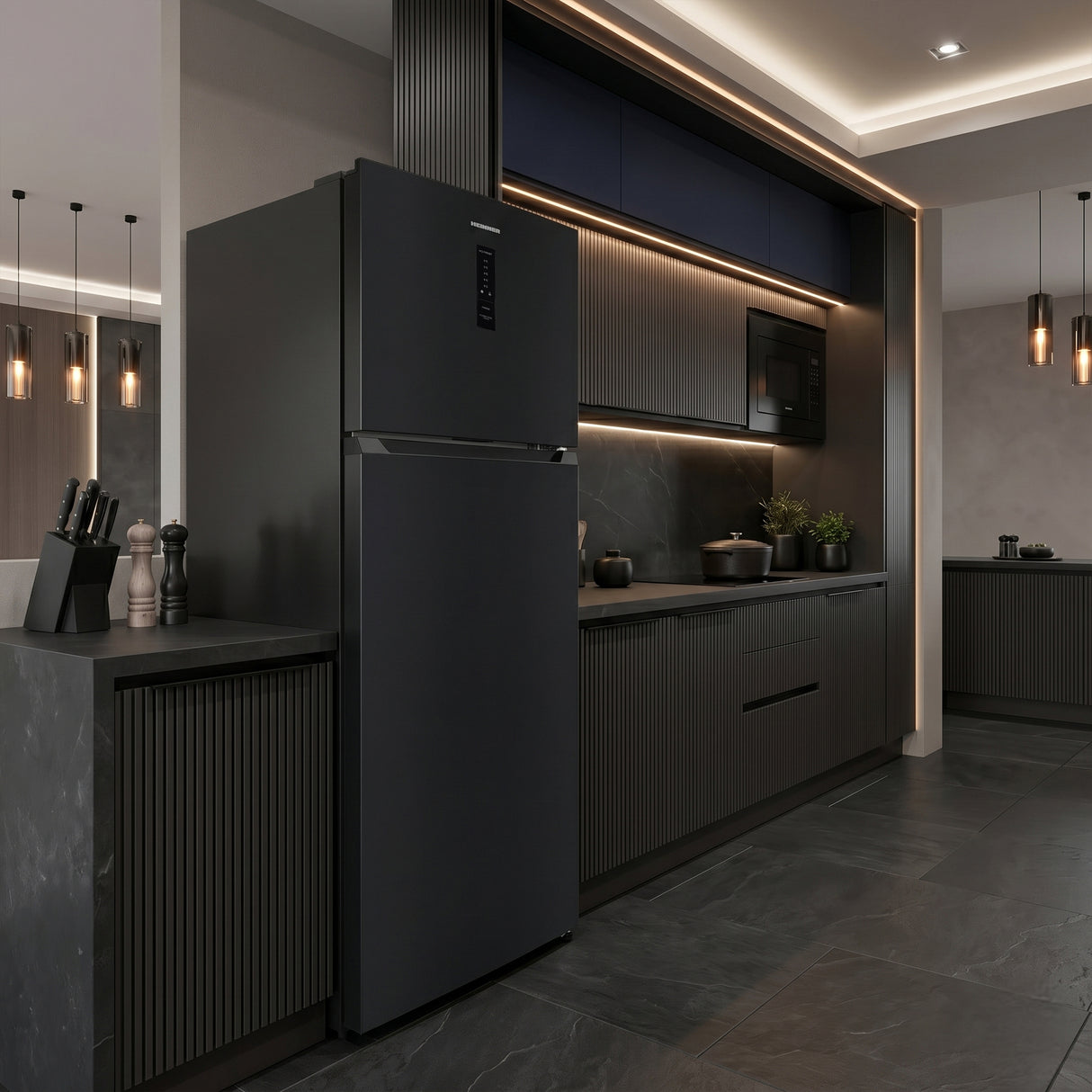 Heinner Kühl-Gefrierkombination HF-HM415NFDXE – 415 Liter – Full No Frost – Energieeffizienzklasse E – Bild 9