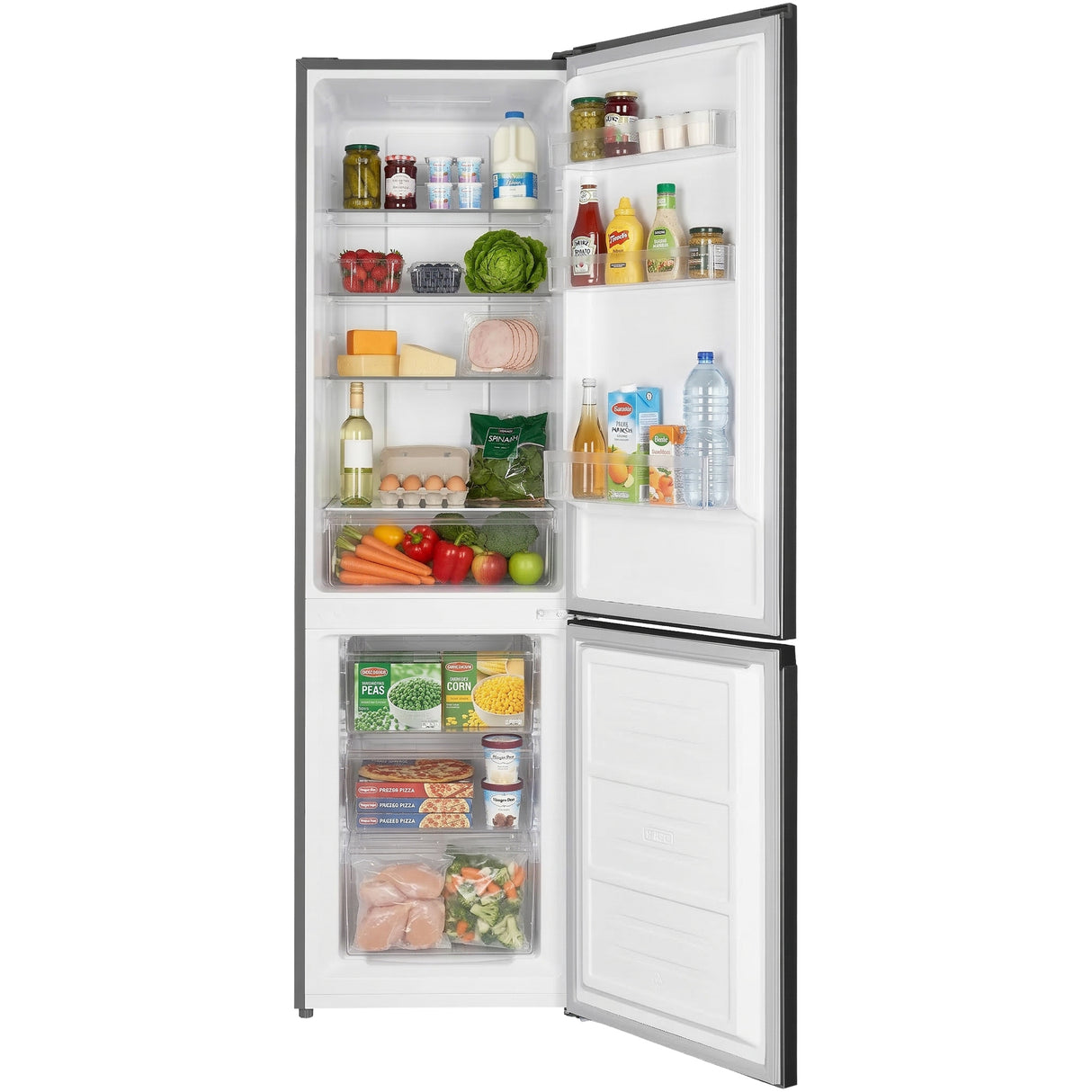 Heinner HCNF-HM253XE Kühl-Gefrierkombination – 253 L – No Frost – Energieeffizienzklasse E – Bild 4