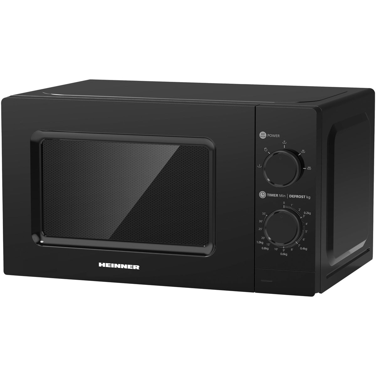 Heinner HMW-MD20MBK Mikrowelle – Schwarz – Bild 2
