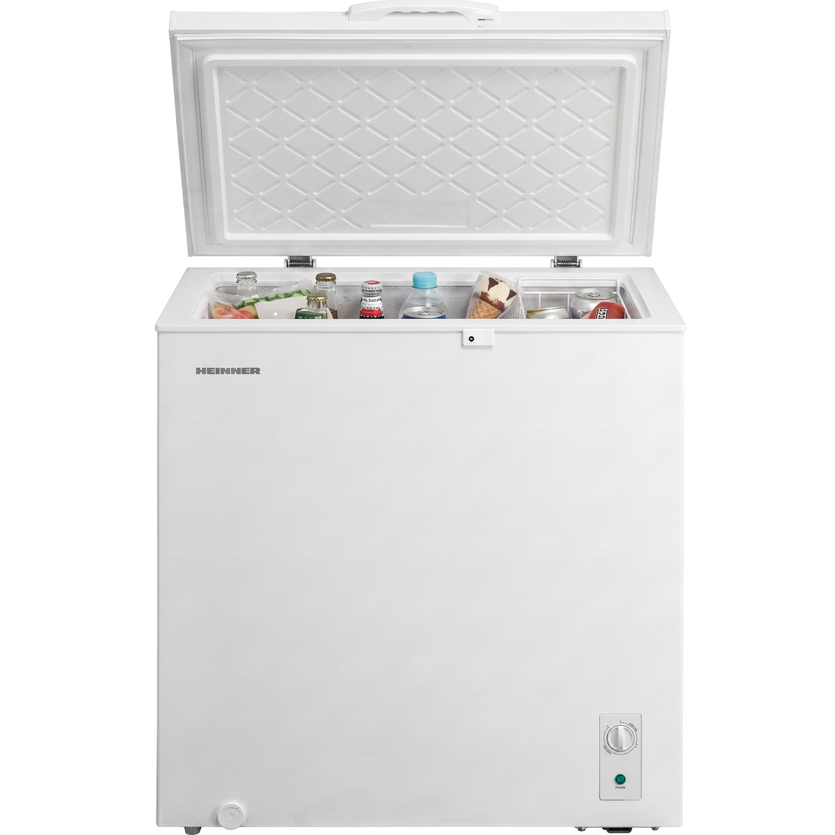 Heinner Gefriertruhe HCF-M198INVCE – 198 Liter – umrüstbar – Inverter-Motor – Energieeffizienzklasse E – Bild 2