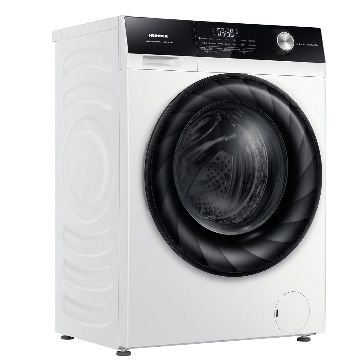 Waschmaschine Heinner HWM-HMK9014IVA – 9 kg – 1400 U/min – Energieeffizienzklasse A – Bild 4
