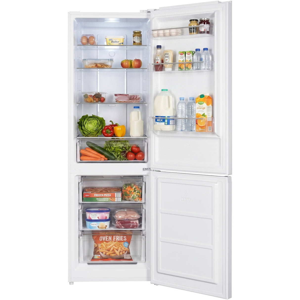 Heinner Kühl-Gefrierkombination HCNF-HM293E – No Frost – 293 Liter – Energieeffizienzklasse E – Bild 3