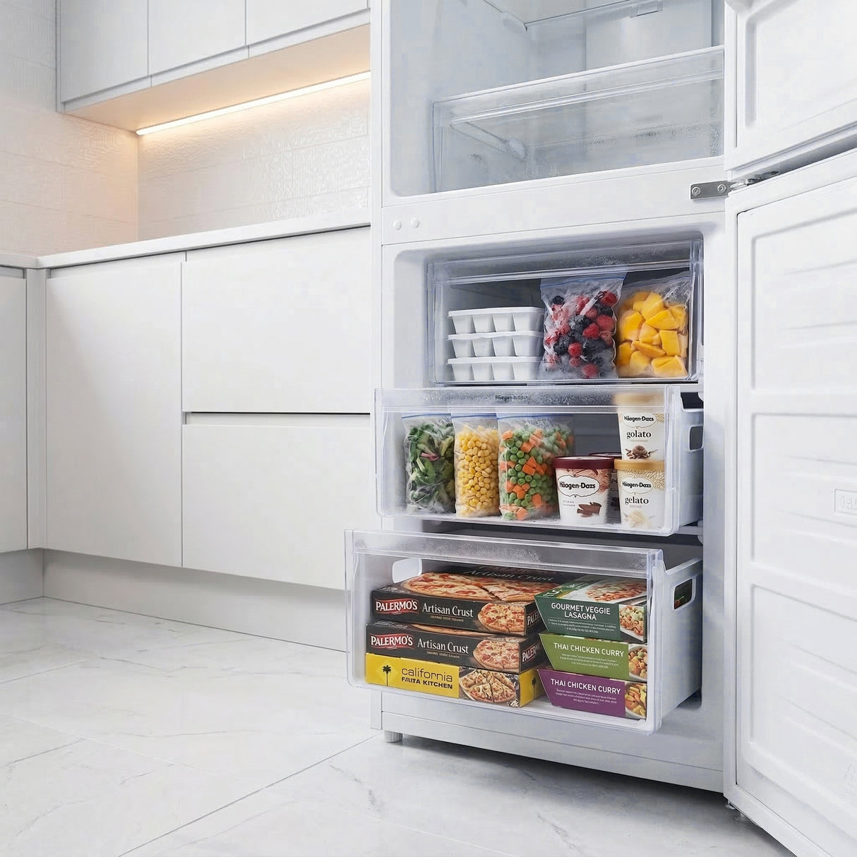 Heinner Kühl-Gefrierkombination HCNF-HM253E – 253 Liter – No Frost – Energieeffizienzklasse E – Bild 8