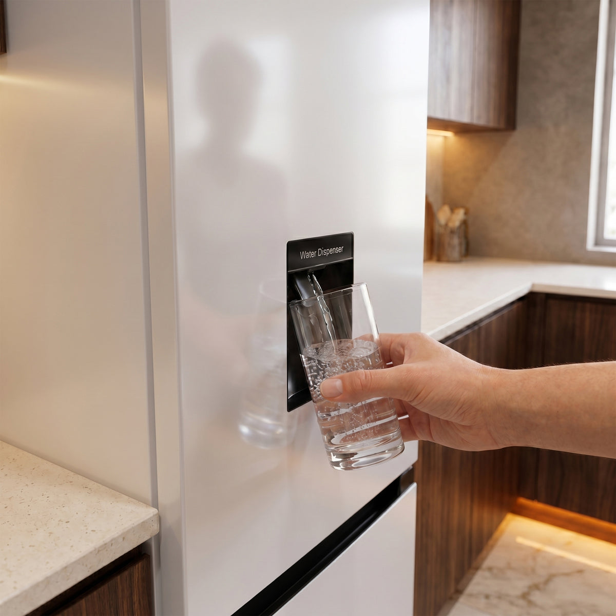 Heinner HC-HS268WDE Kühl-Gefrierkombination 268 Liter – Wasserspender – Bild 8