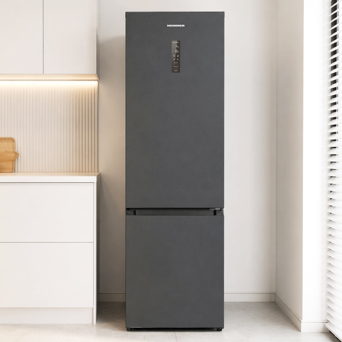 Heinner HCNF-HM377INVDGHC Kühl-Gefrierkombination – 377 Liter – No Frost – Inverter-Kompressor – Bild 5
