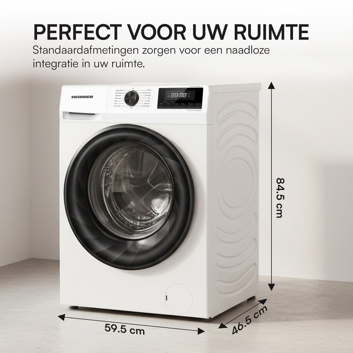 Heinner HWM-H6010IVSMC+++ Slimline-Waschmaschine 6 kg – 1000 U/min – Bild 8