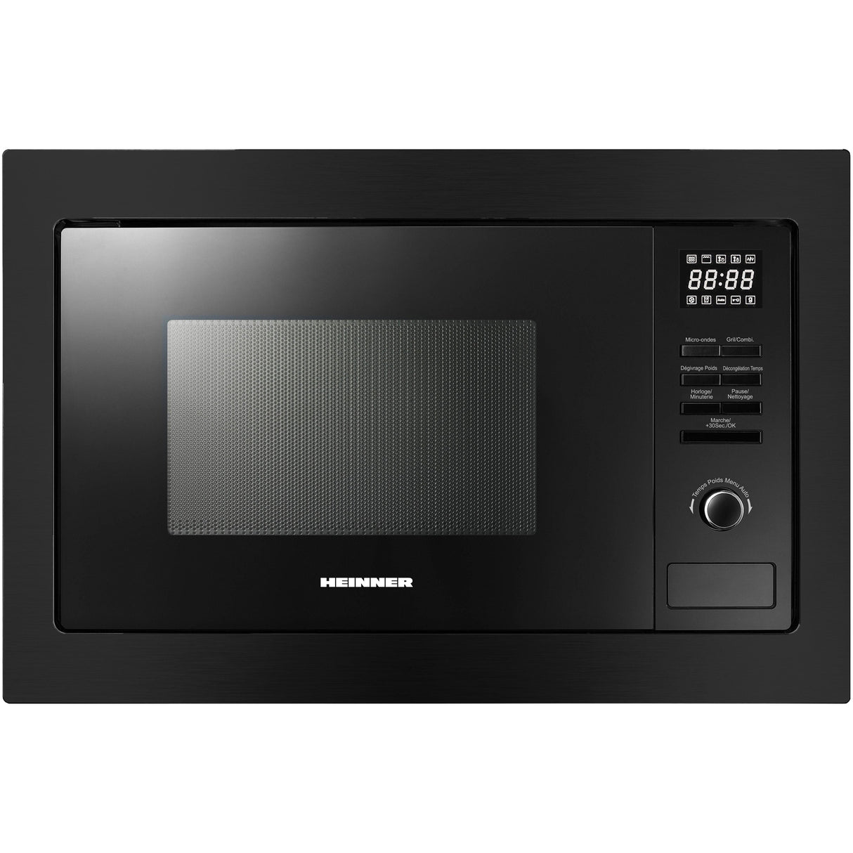 Heinner Mikrowelle HMW-MDBI25GDBK – 25 L – Grill – digital – schwarz – Produktfoto