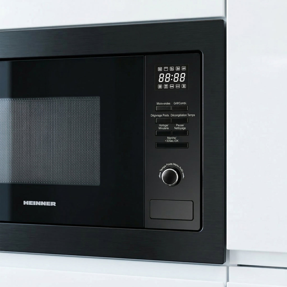Heinner Mikrowelle HMW-MDBI25GDBK – 25 L – Grill – digital – schwarz – Bild 6