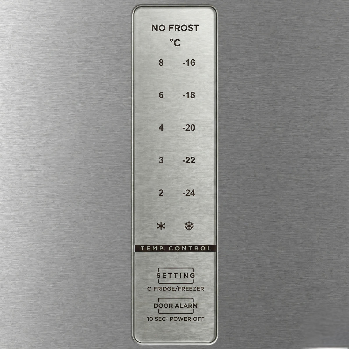 Heinner Gefrierschrank HFF-M272NFCXE – 272 Liter – No Frost – Konvertierbar – Super Freeze – Bedienfeld