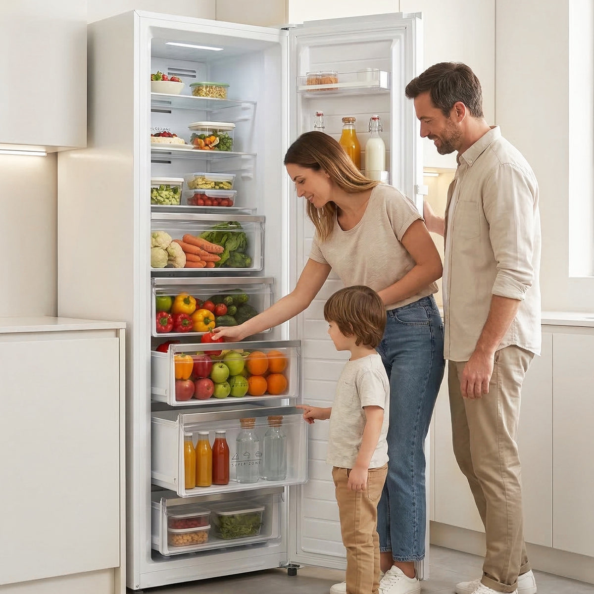 Heinner Gefrierschrank HFF-M272NFCE – 272 L – No Frost – Cabrio – Super Freeze – Bild 10