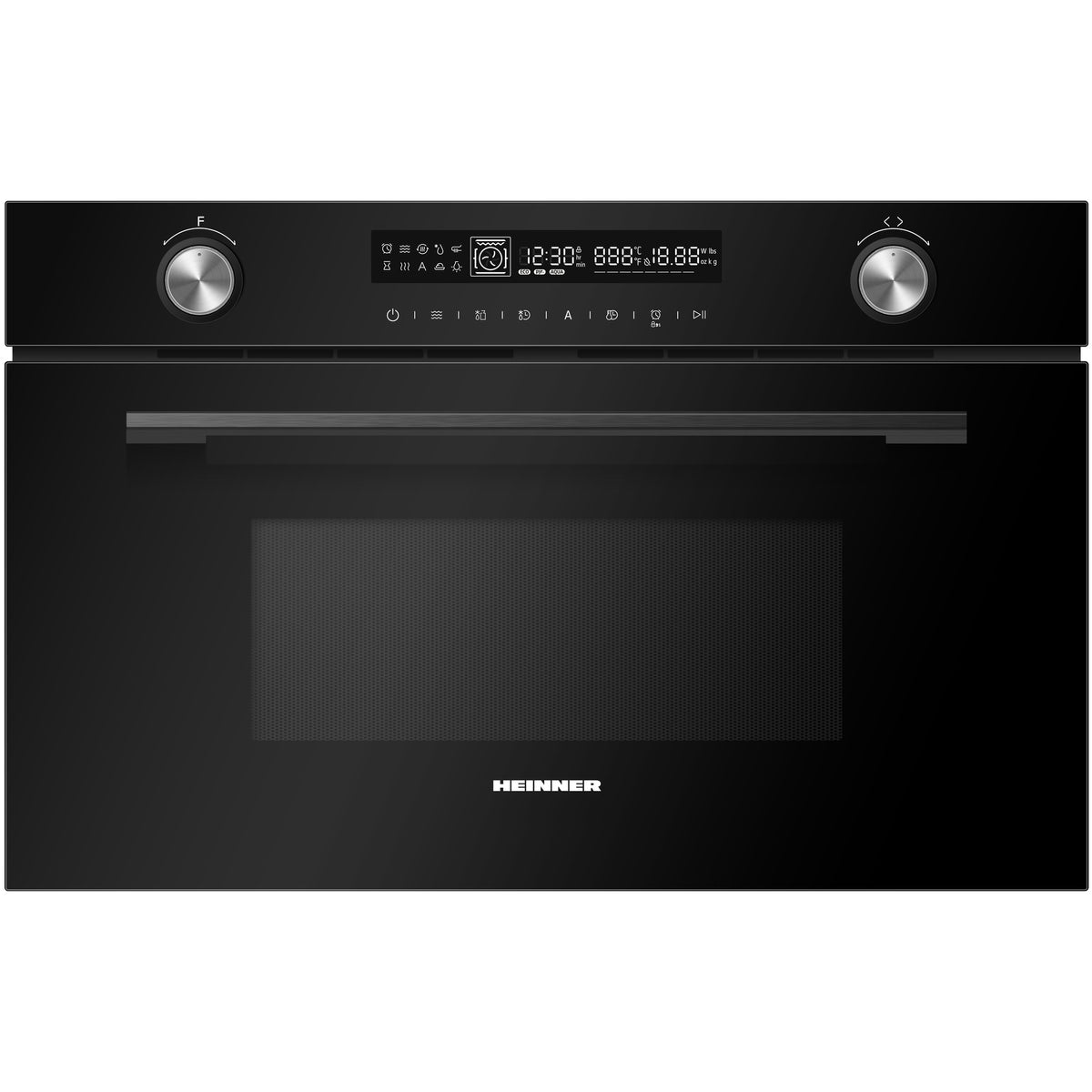 Heinner Kombimikrowelle HMW-MDBI34CTBK – 34 L – Grill – Konvektion – Schwarz – Produktfoto